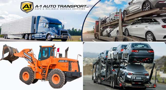 Navigating the Waters of Heavy Construction Equipment Shipping Costs with A1 Auto Transport