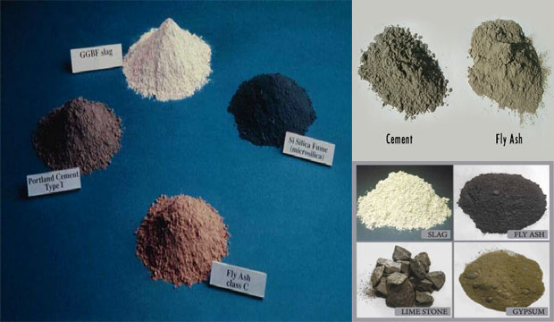 8 Major Cement Ingredients & their functions