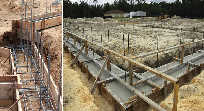 Estimation  and calculation of concrete volume for Building footings