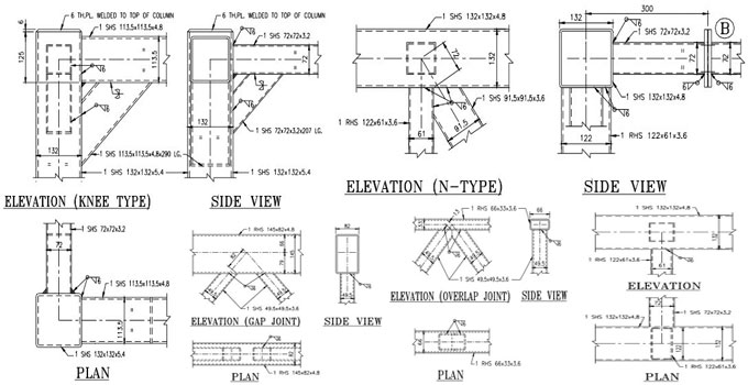 Joint Detailing of Steel Hollow Sections