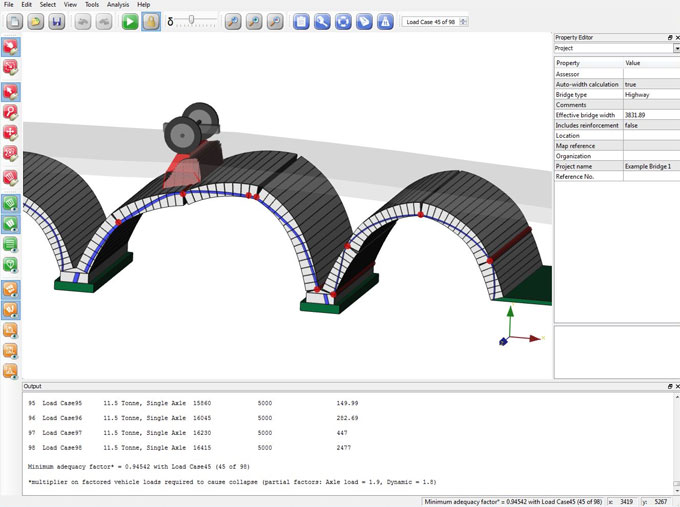 Ring 3.0 – A powerful software for bridge analysis and masonry design