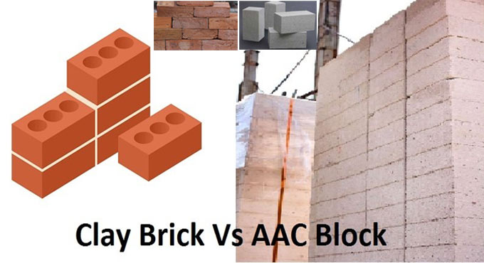 Basic differences among AAC Blocks and Red Bricks
