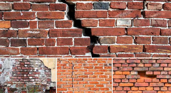 Damage & Repair of Brick Walls in Construction