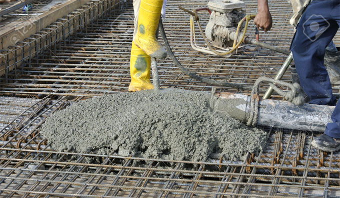 How to find out the required amount of concrete for construction work