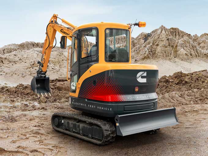 Wide Range of Electric Power Construction Vehicle in Future Construction Use