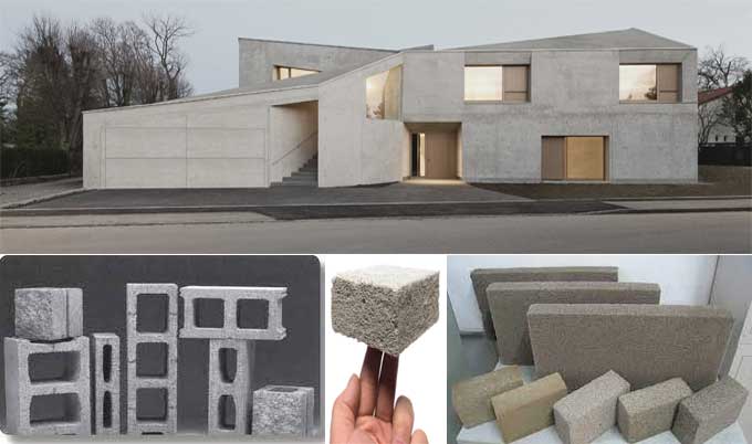 Lightweight Concrete made of foamed cells