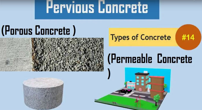 Definition, properties & usages of porous concrete