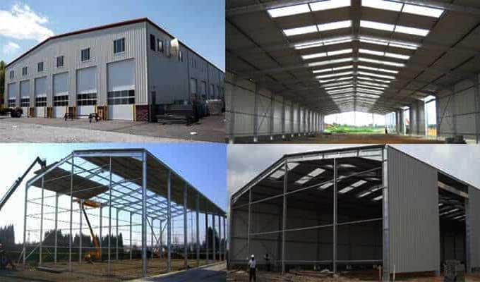 Different industrial applications of prefabricated steel buildings in the field of construction