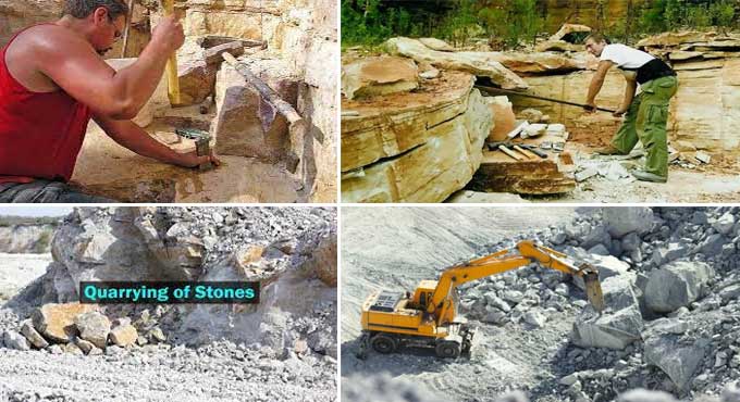 Quarrying of Stone: What are they, how are they done, and uses in construction?