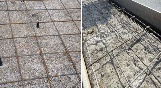How to enhance the longevity of a concrete driveway with rebar