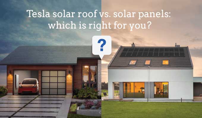 What are the differences between Traditional Solar panels and Tesla Solar Roof?