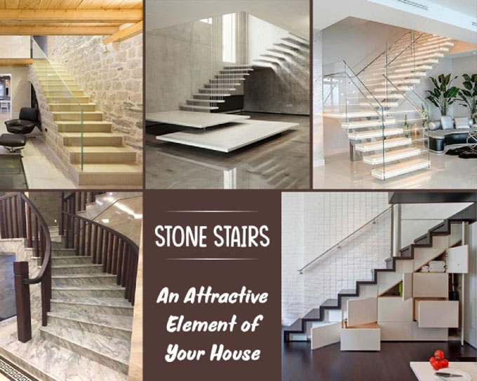 Give your home a new makeover by including stone stair