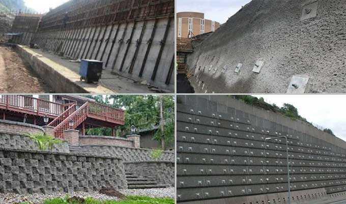Retaining Wall and its Different Types with its Advantages
