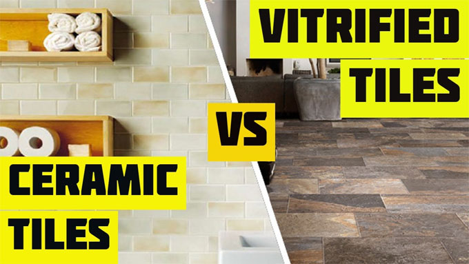 Differentiating between Vitrified Tiles and Ceramic Tiles