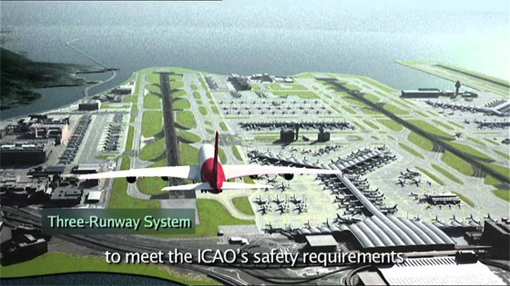Megastructure International Airport Construction