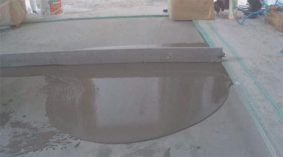 Some useful construction tips to level a concrete floor